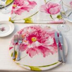 Plato de sitio Jardin Rosa COM-PLS-104