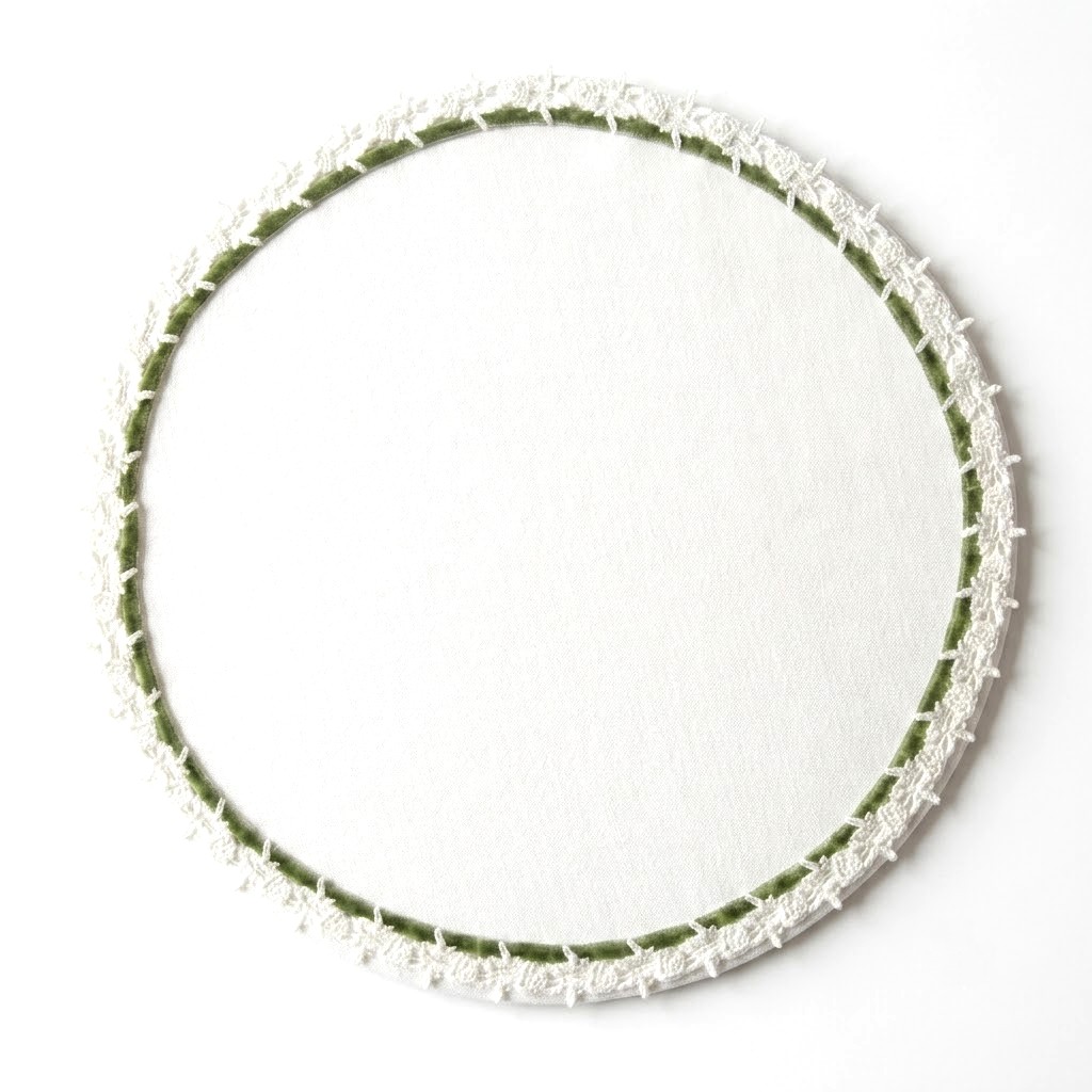 Plato de Sitio Green Ribbon