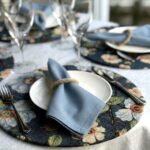 Combo Comedor Country Blue - Elegancia en tu mesa