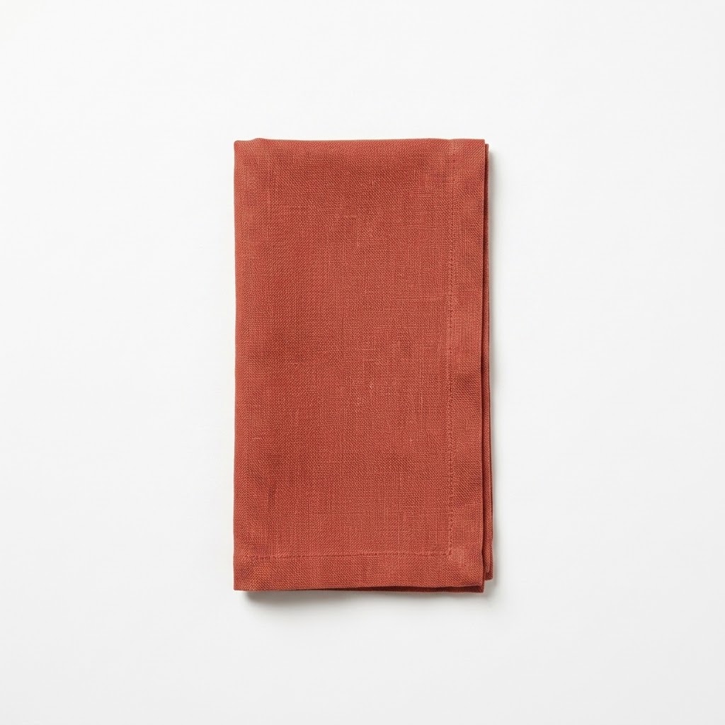 Servilletas Algodón Pima Ocre | Mesa Elegante y con Estilo