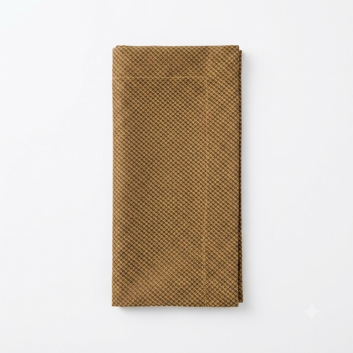 Servilletas Algodón Pima Marrón | Mesa Elegante y con Estilo